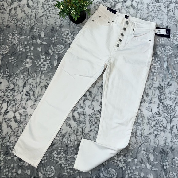 🐩 GAP High Rise Straight Leg Jeans - Picture 6 of 16